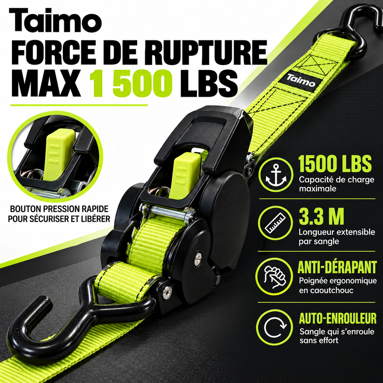 Straps Rétractables