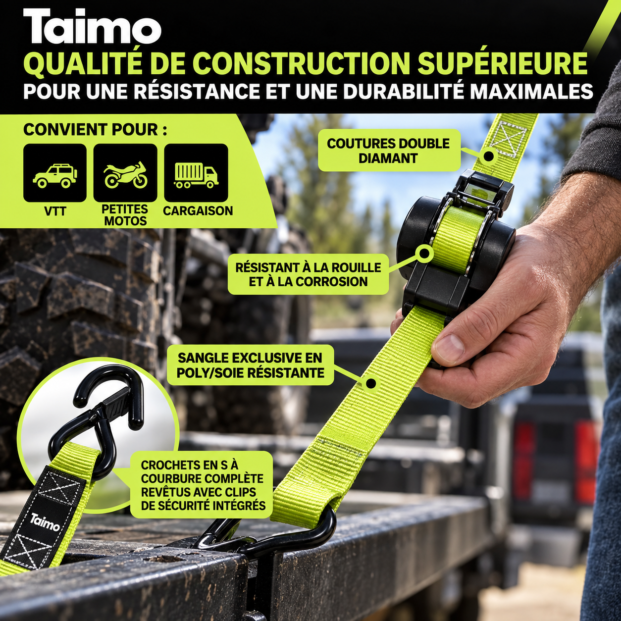 Straps Rétractables