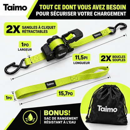 Straps Rétractables